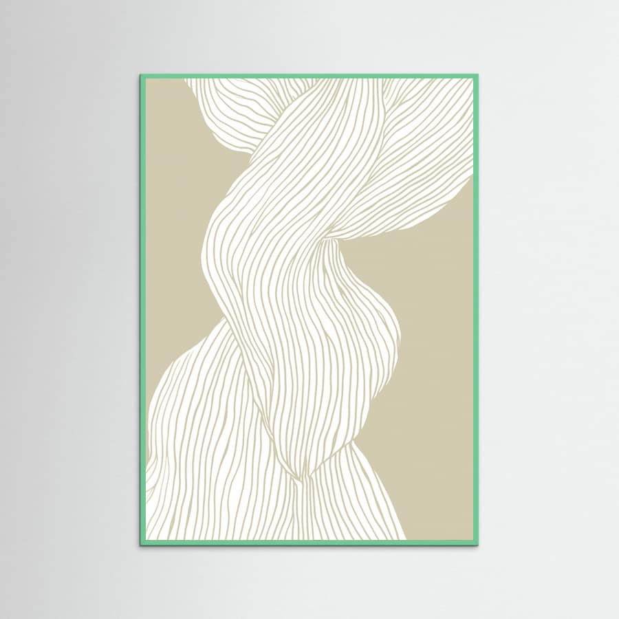 Fibers No 3 Poster – poster and art print