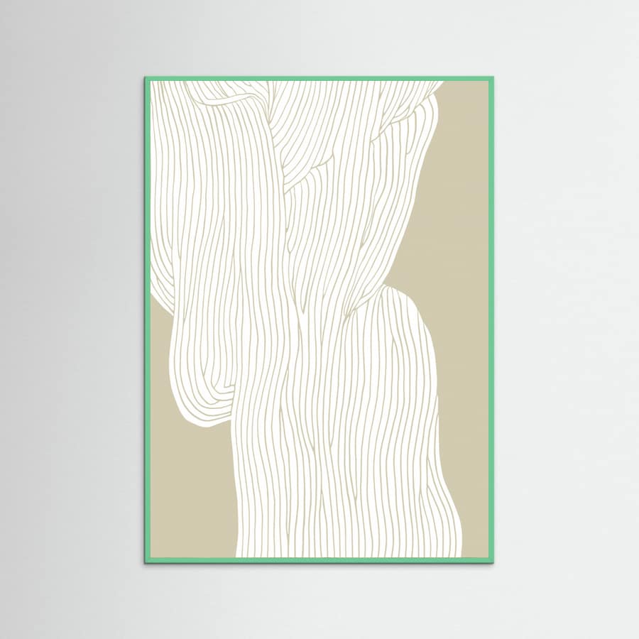 Fibers No 5 Poster – Poster und Kunstdruck