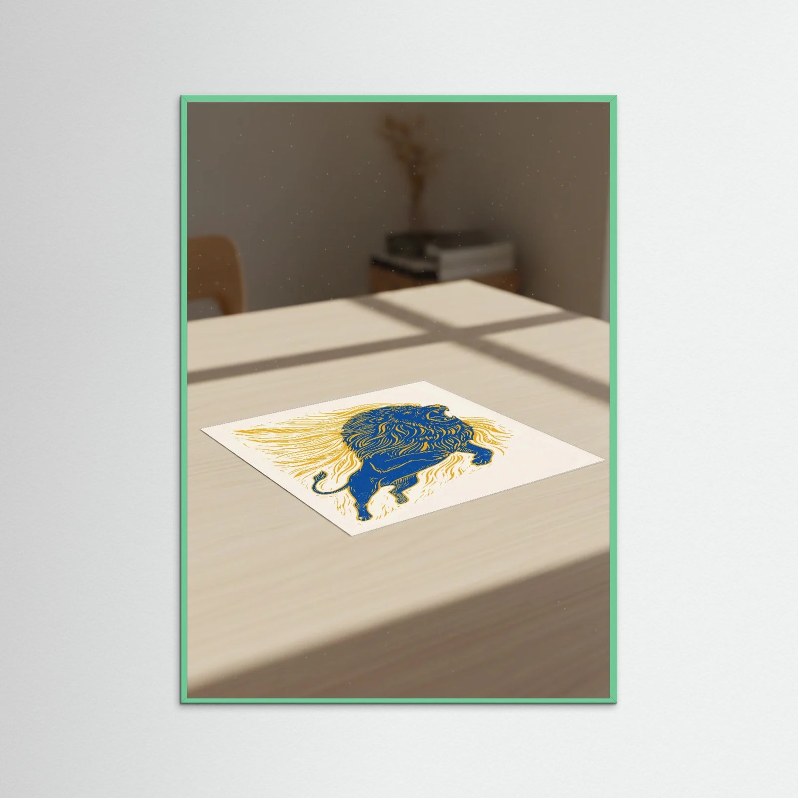 Mint Wood Fiery Flight