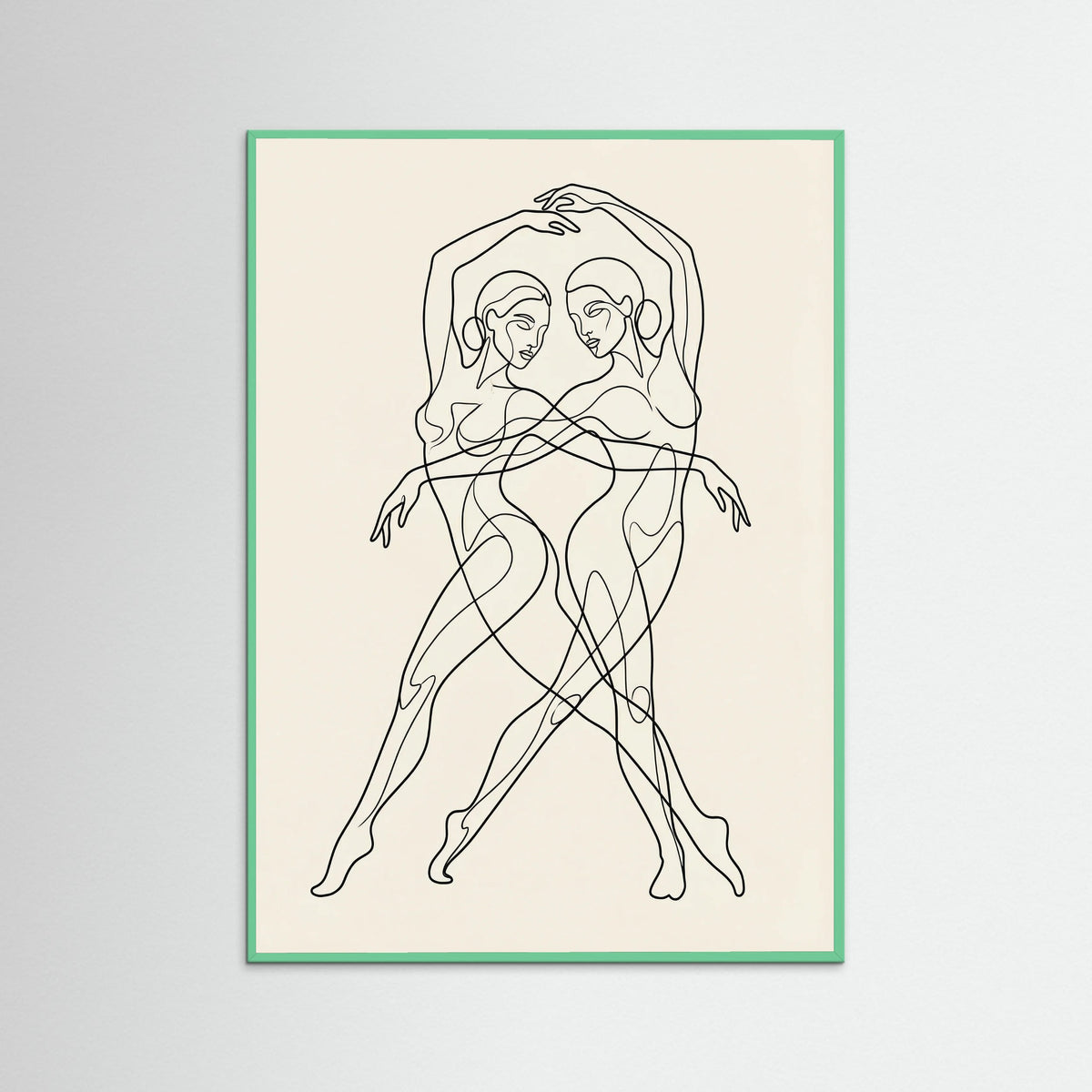 Mint Wood Figurative Assemblage