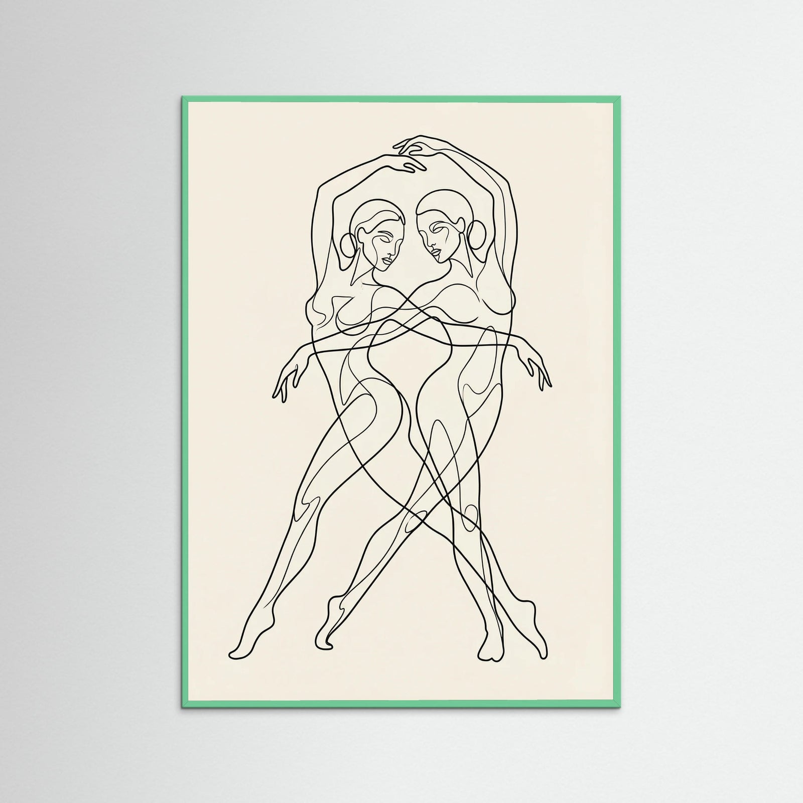 Mint Wood Figurative Assemblage