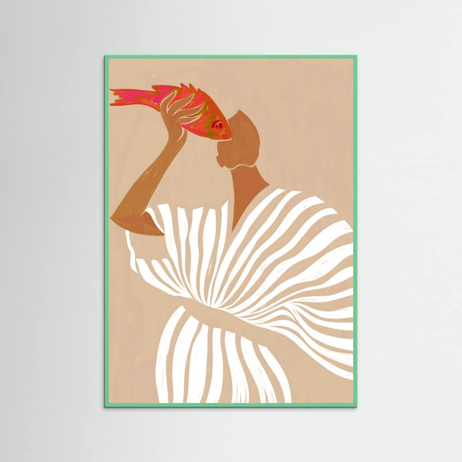 Fish Eye Paradox Poster – plakat og kunsttryk