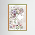 Mint Wood Floral Muse