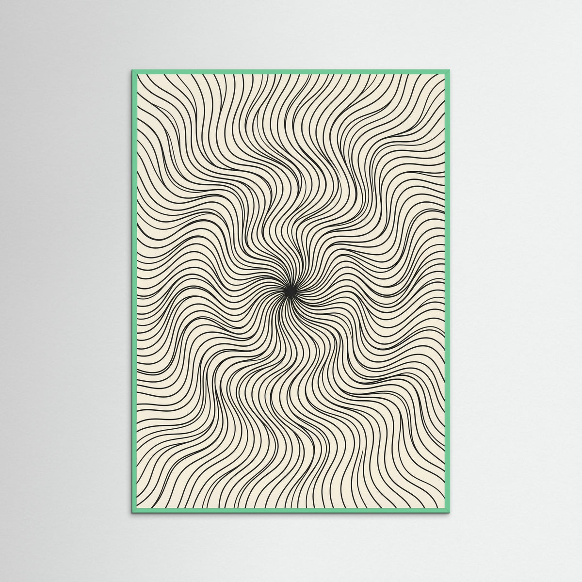 Mint Wood Flowing Embrace