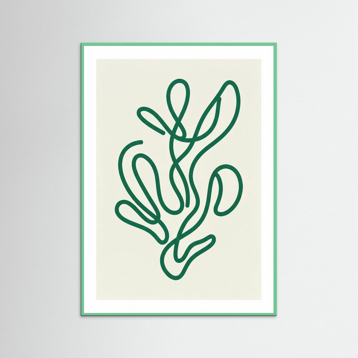 Mint Wood Flowing Emerald