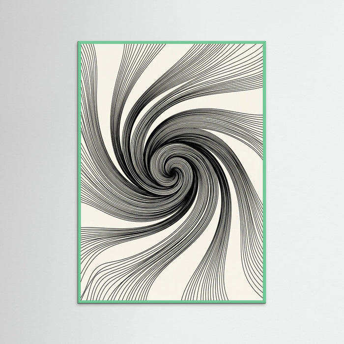 Mint Wood Flowing Rhythm