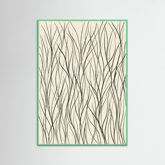 Mint Wood Flowing Rhythms