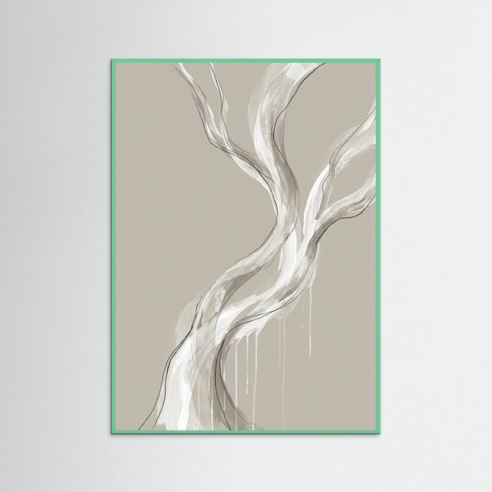 Mint Wood Flowing Serenity