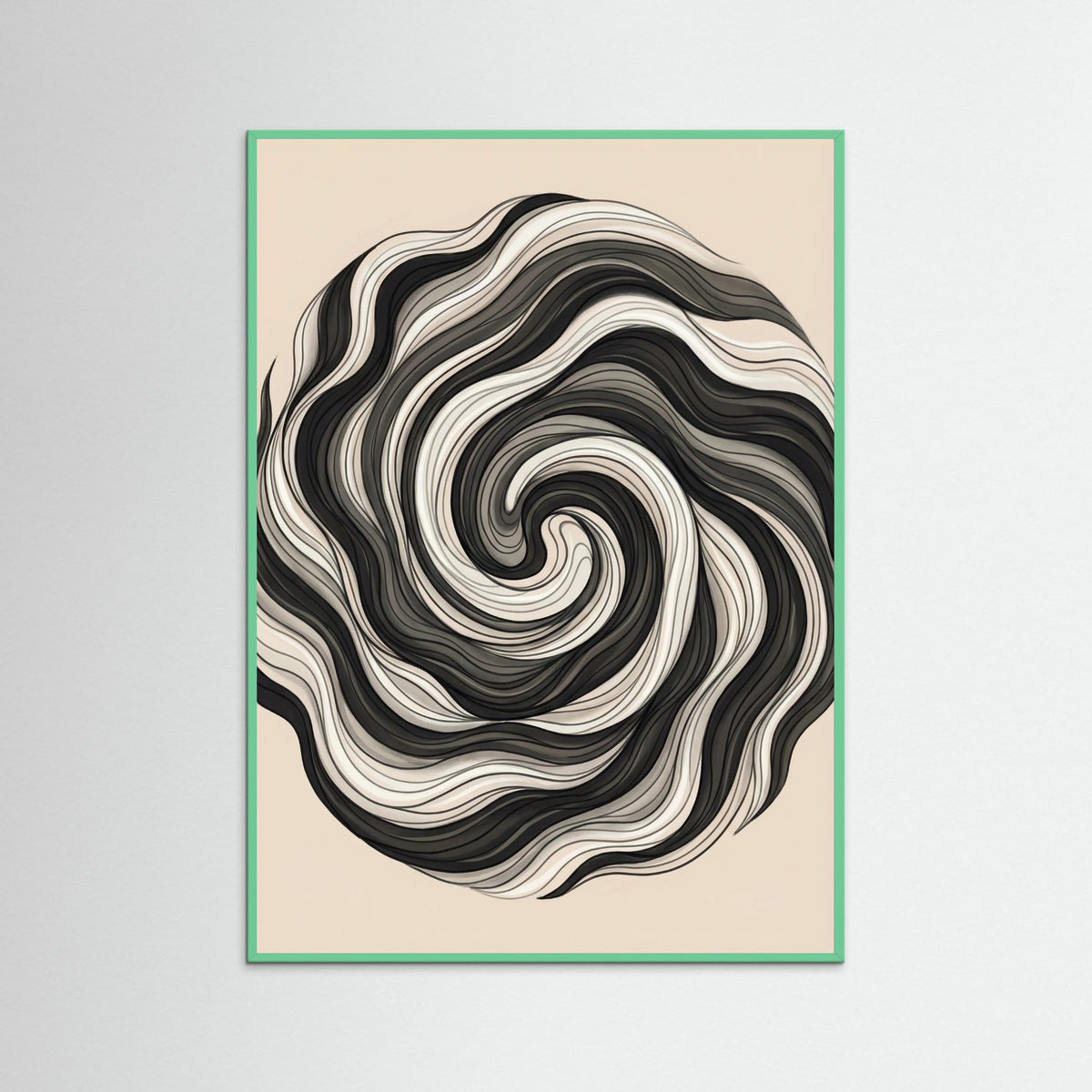 Mint Wood Flowing Strands