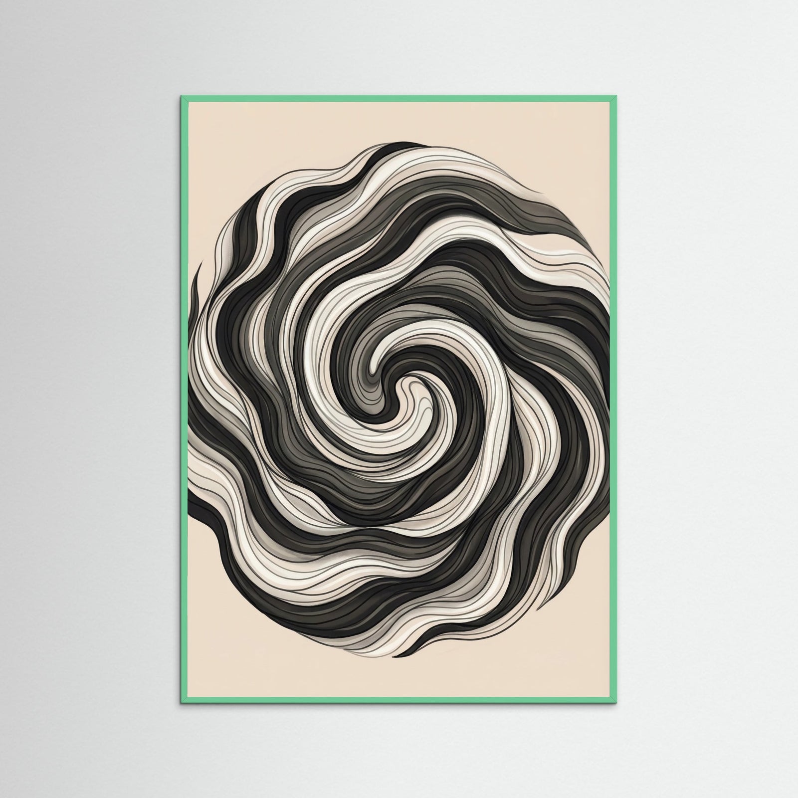 Mint Wood Flowing Strands