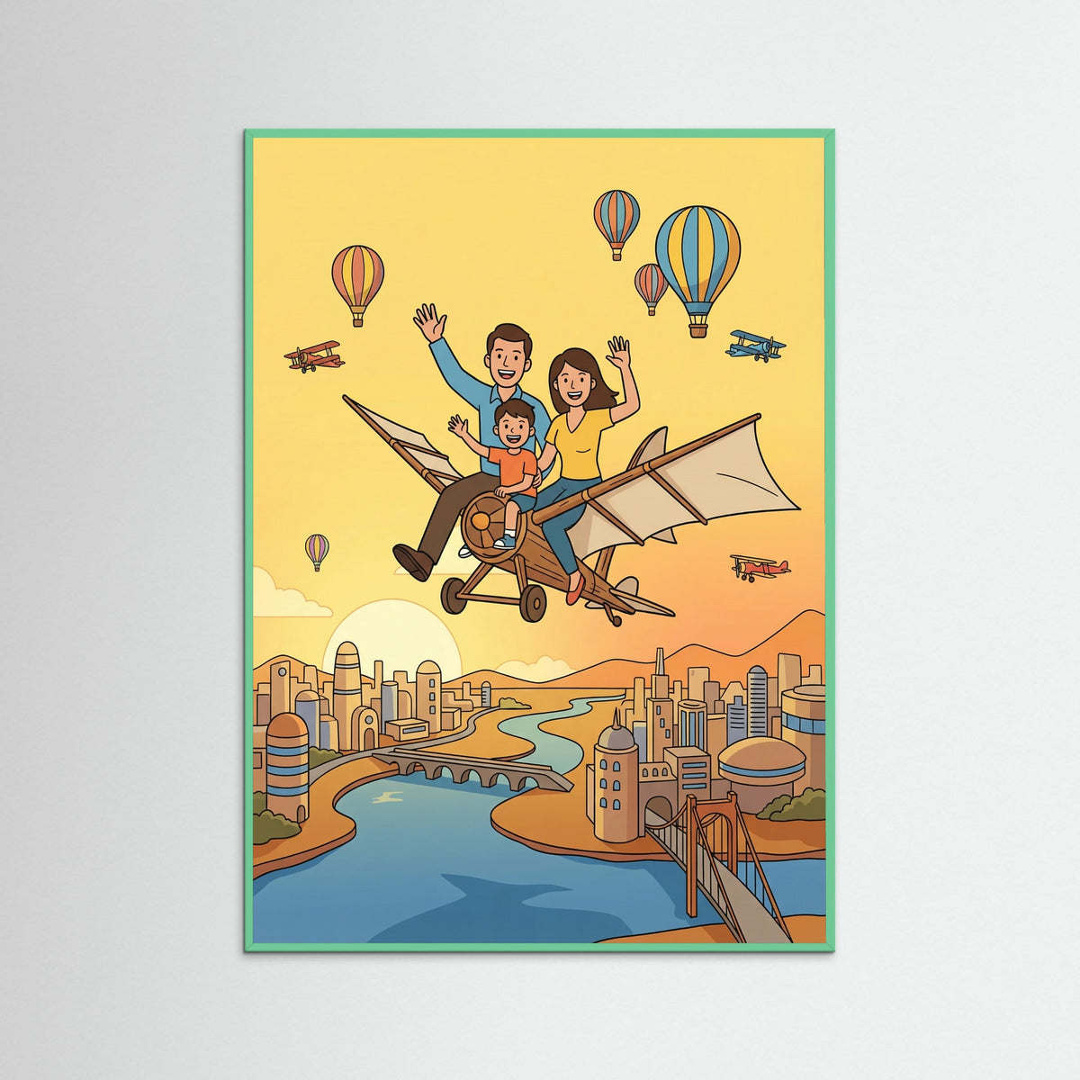 Mint Wood Flying Adventures Sunset