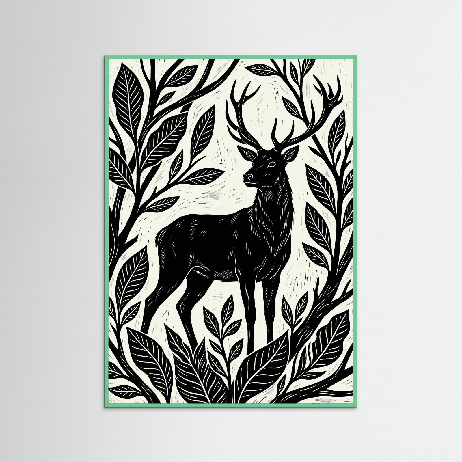 Mint Wood Forest Companions Black