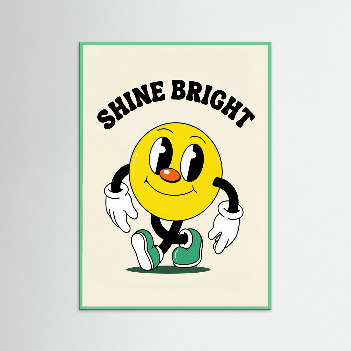 Mint Wood Forward Smile