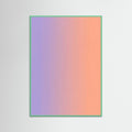 Mint Wood Fuchsia Fade