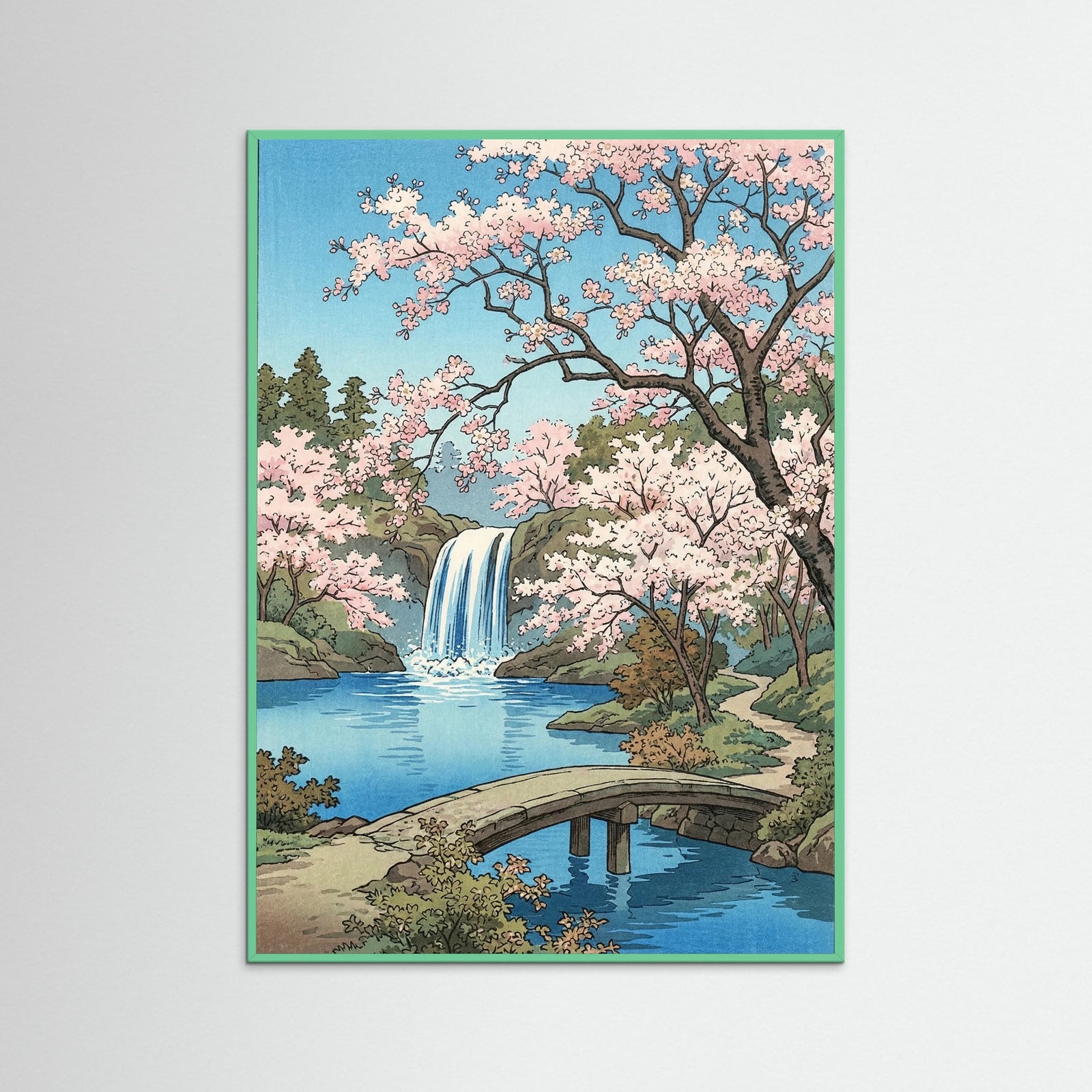 Mint Wood Fuji Spring Lake