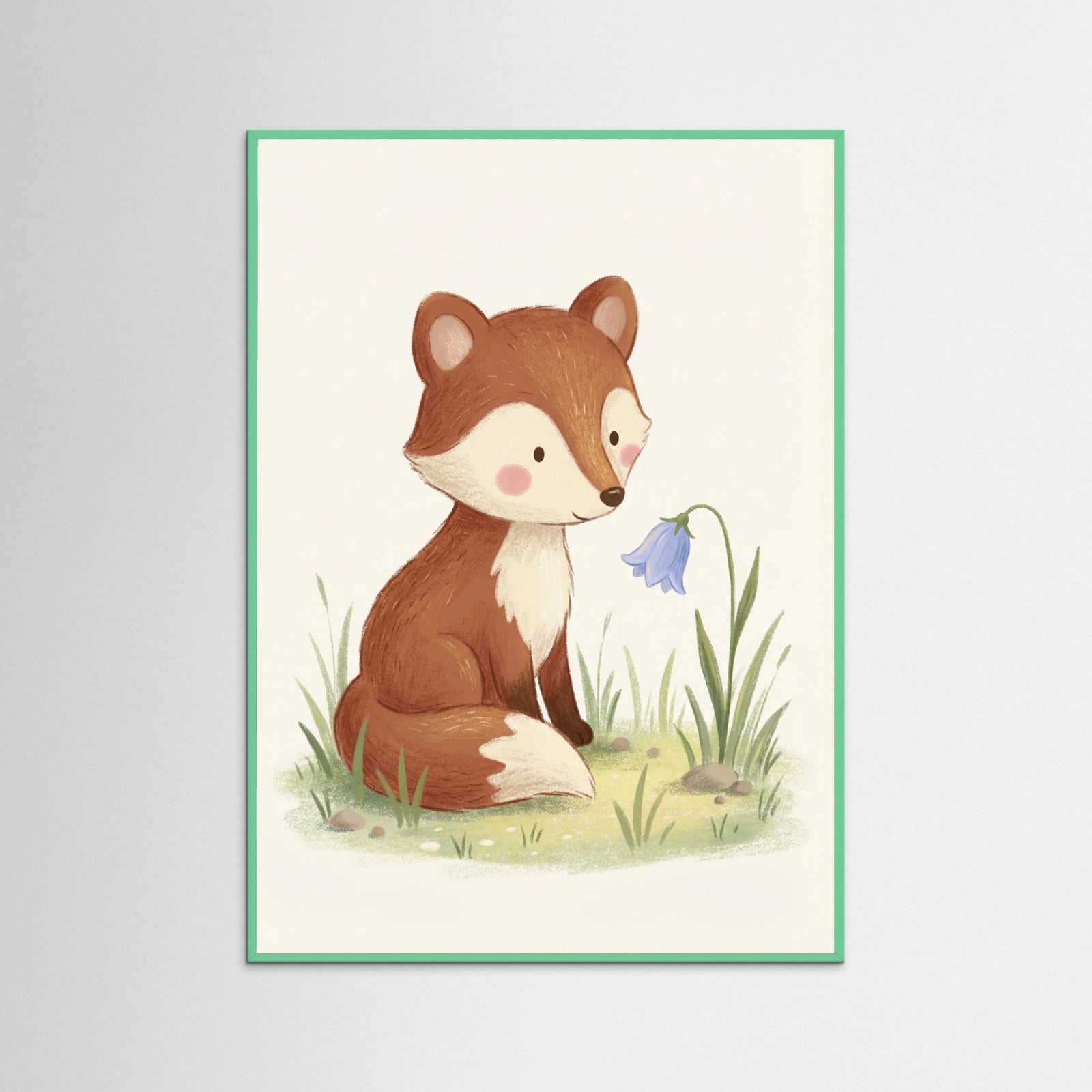 Mint Wood Gentle Bear Flower