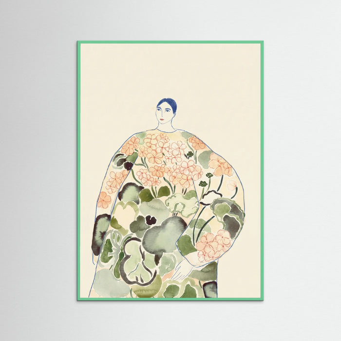 Mint Wood Gentle Bloom