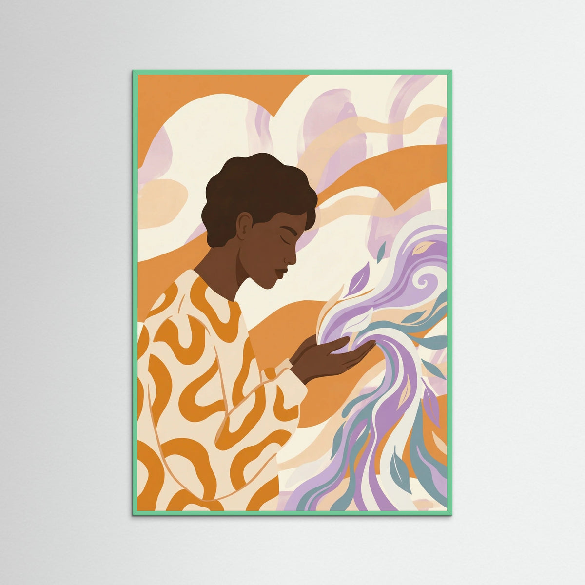 Mint Wood Gentle Bloom