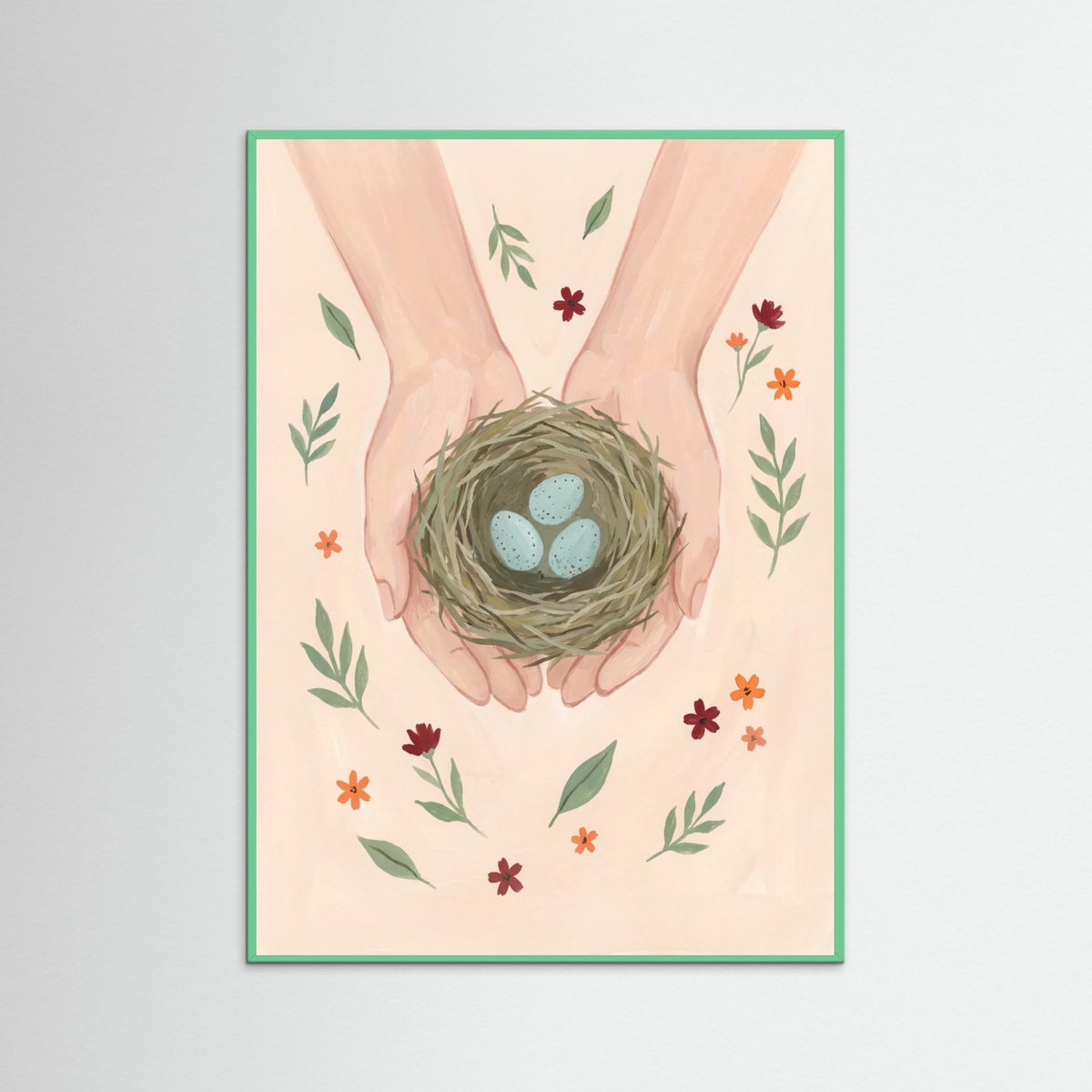 Mint Wood Gentle Blooms