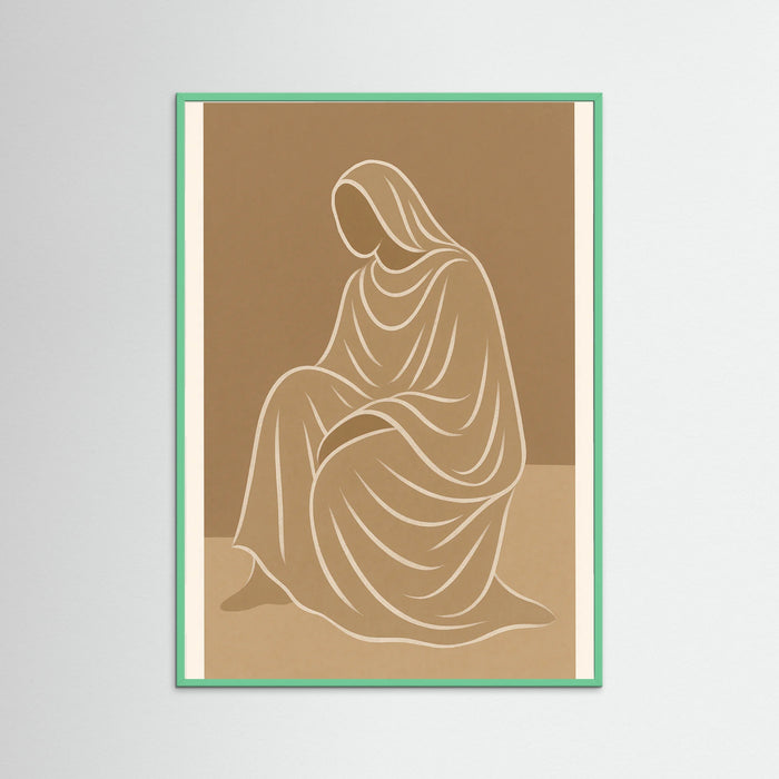 Mint Wood Gentle Contours