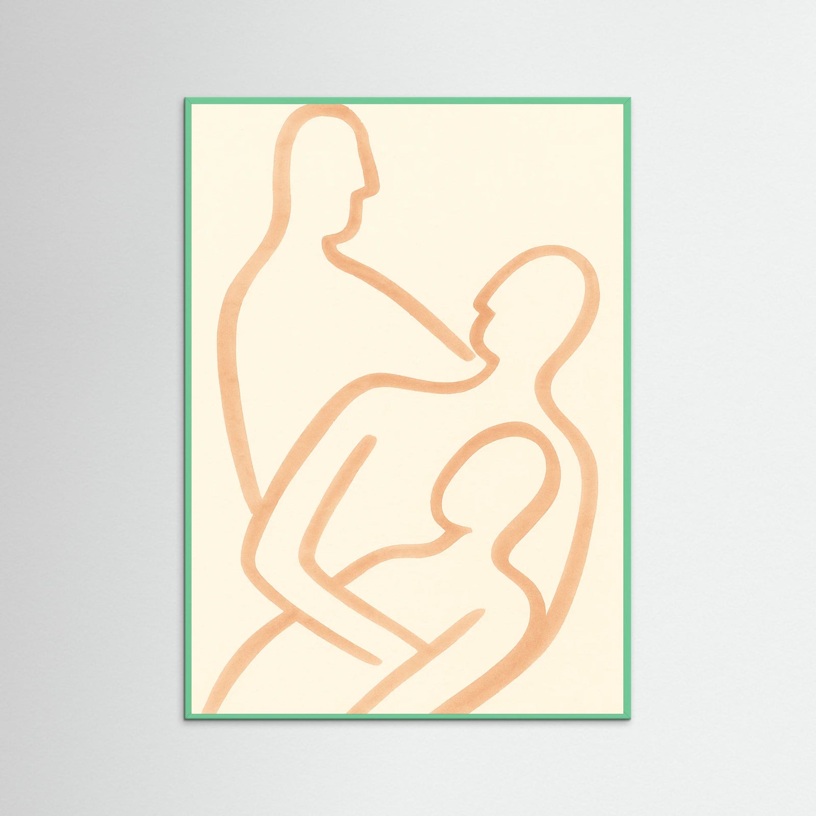 Mint Wood Gentle Contours