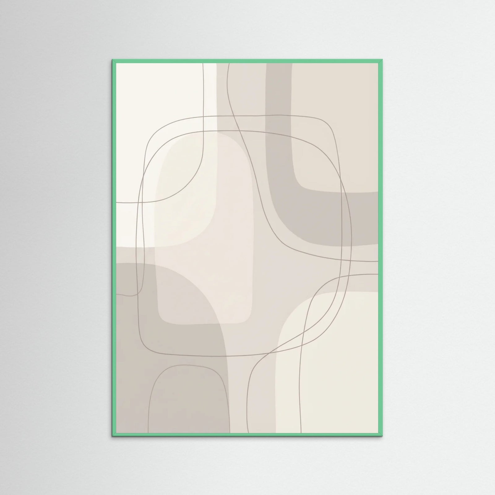 Mint Wood Gentle Curves