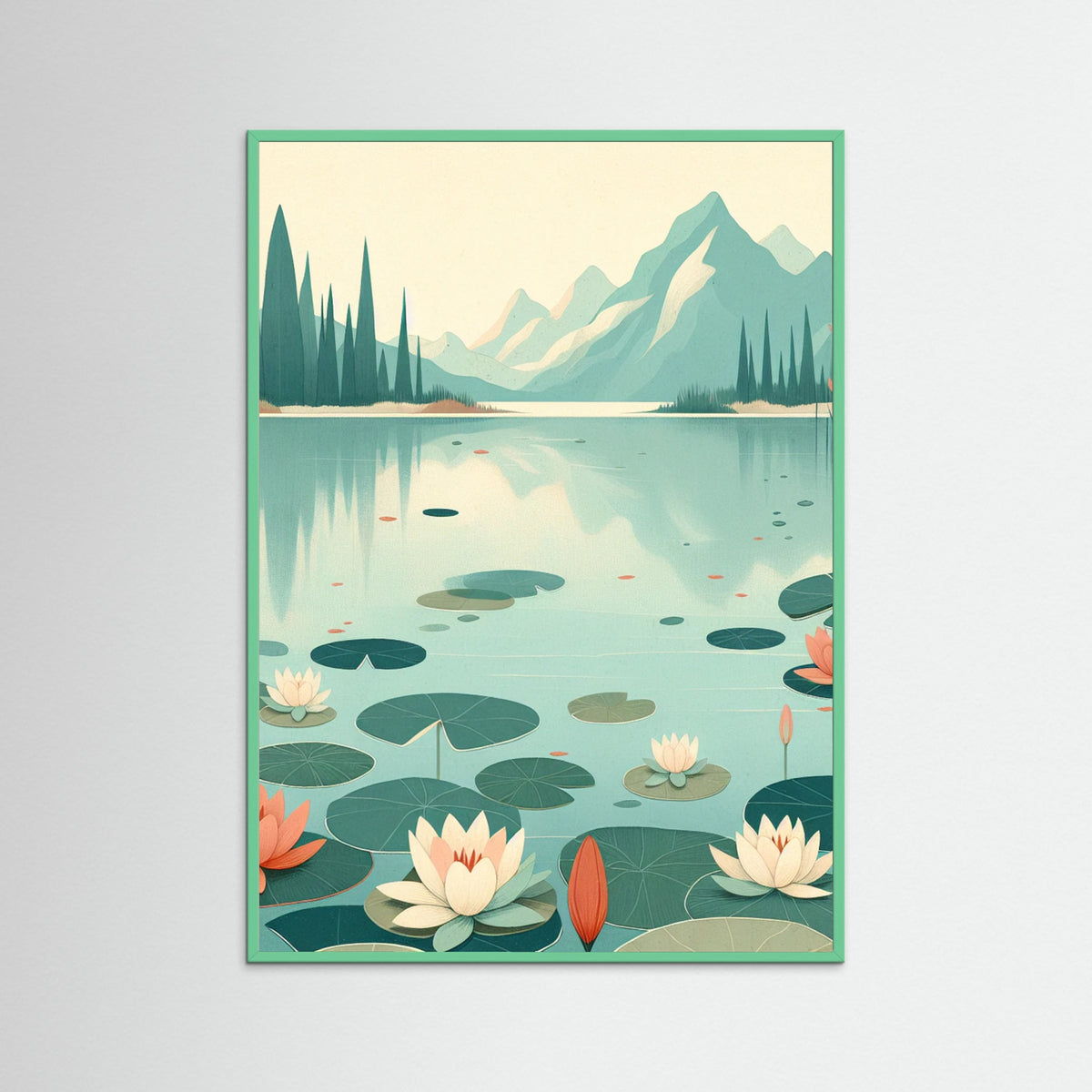 Mint Wood Gentle Waters