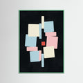 Mint Wood Geometric Focus