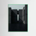 Mint Wood Geometric Gaze