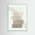 Mint Wood Geometric Harmony Beige
