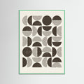 Mint Wood Geometric Rhythms