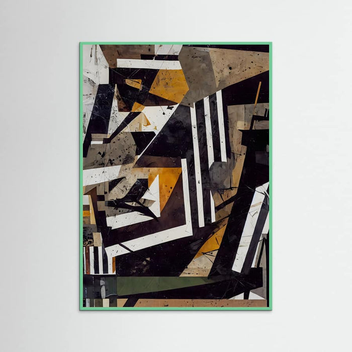 Geometric Tapestry Poster – poster and art print