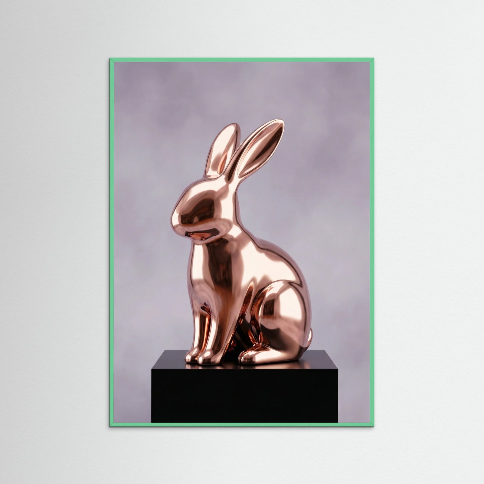 Mint Wood Gilded Playmate