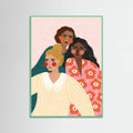 Girl Friends Poster – poster och konsttryck