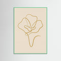 Mint Wood Golden Currents Beige