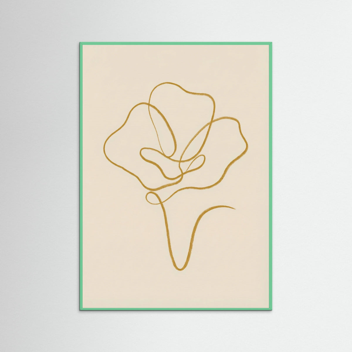 Mint Wood Golden Currents Beige