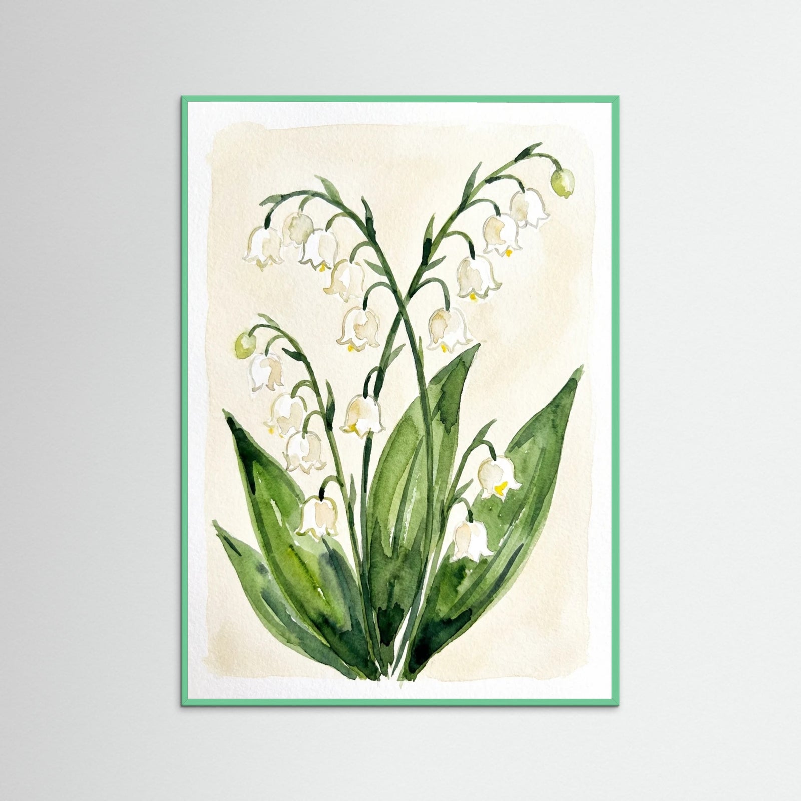 Mint Wood Golden Daffodils