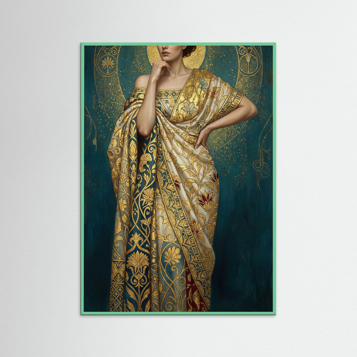 Mint Wood Golden Femme Fatale