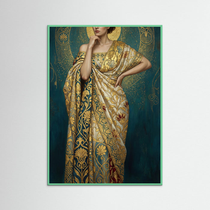 Mint Wood Golden Femme Fatale