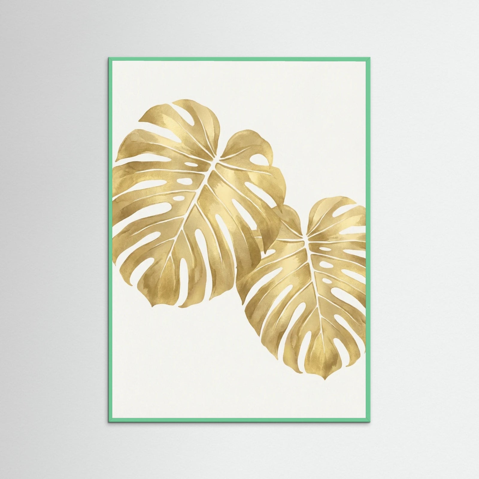 Mint Wood Golden Frond