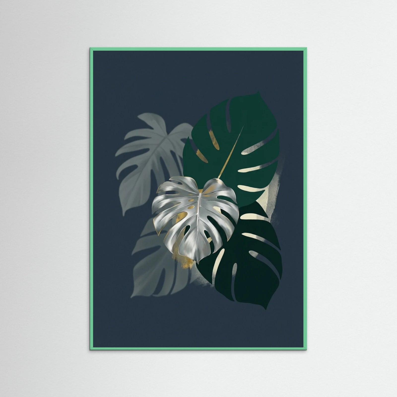 Mint Wood Golden Frond