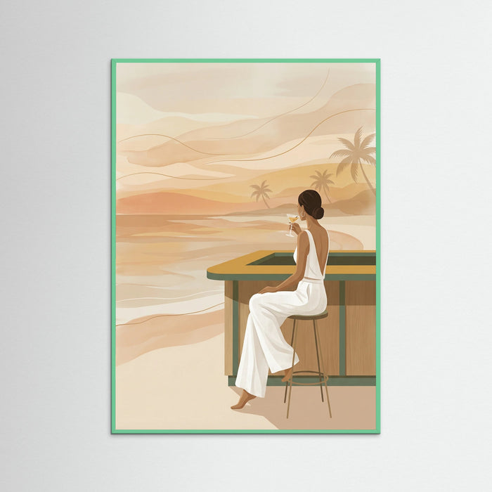 Mint Wood Golden Hour Lounge