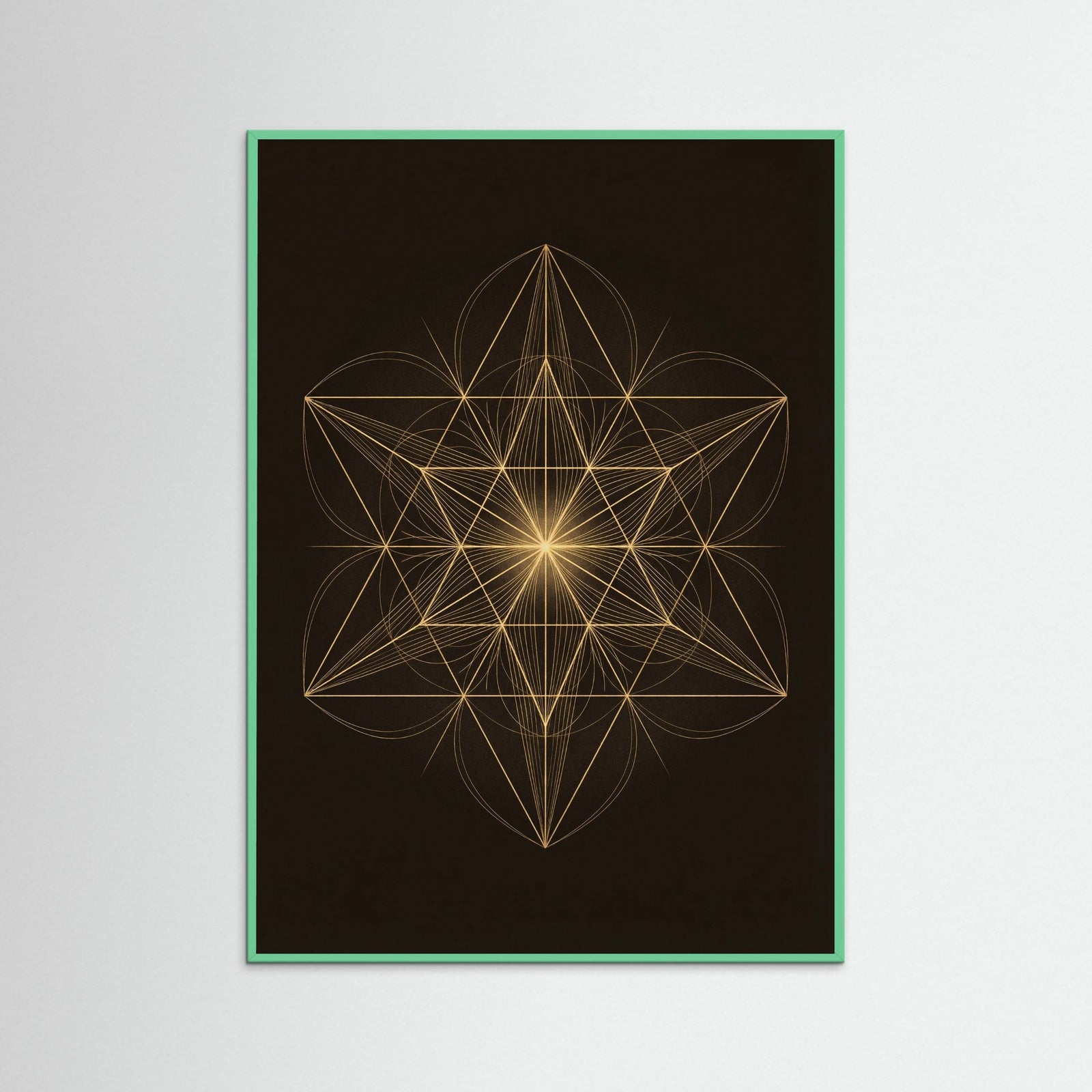 Mint Wood Golden Nexus