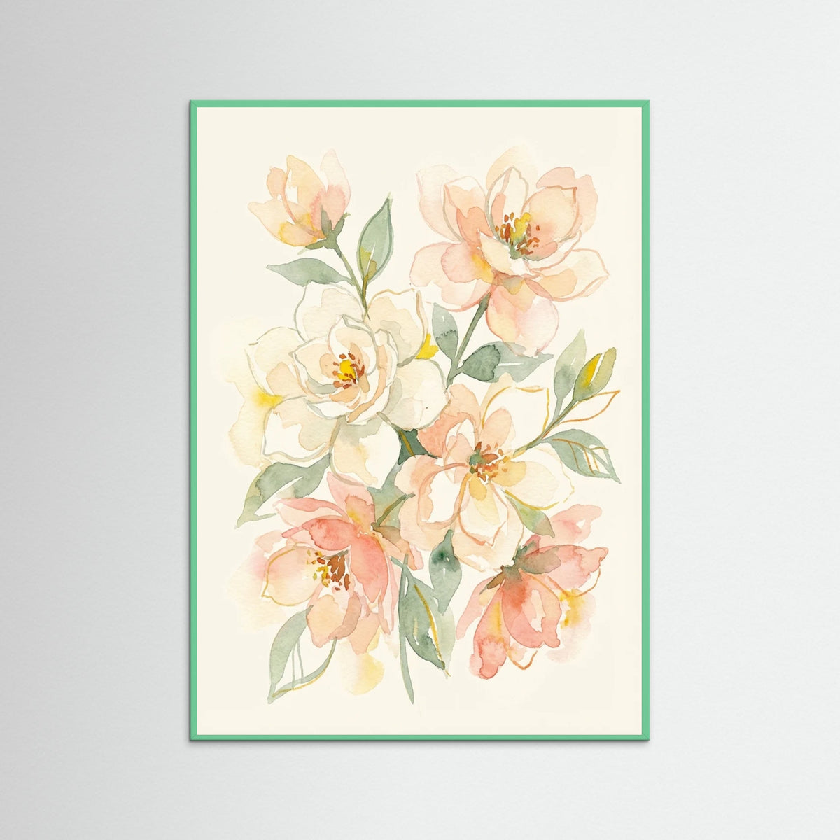 Mint Wood Golden Poppies