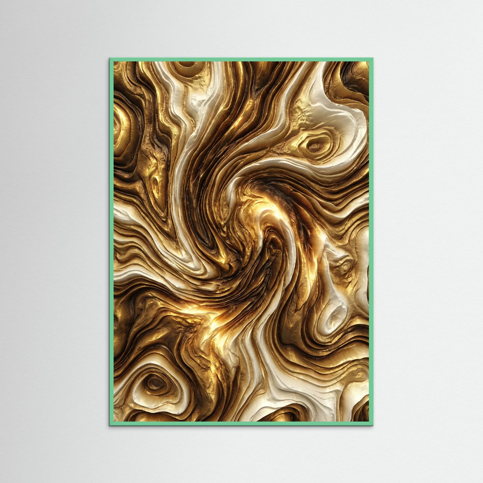 Mint Wood Golden Terrain