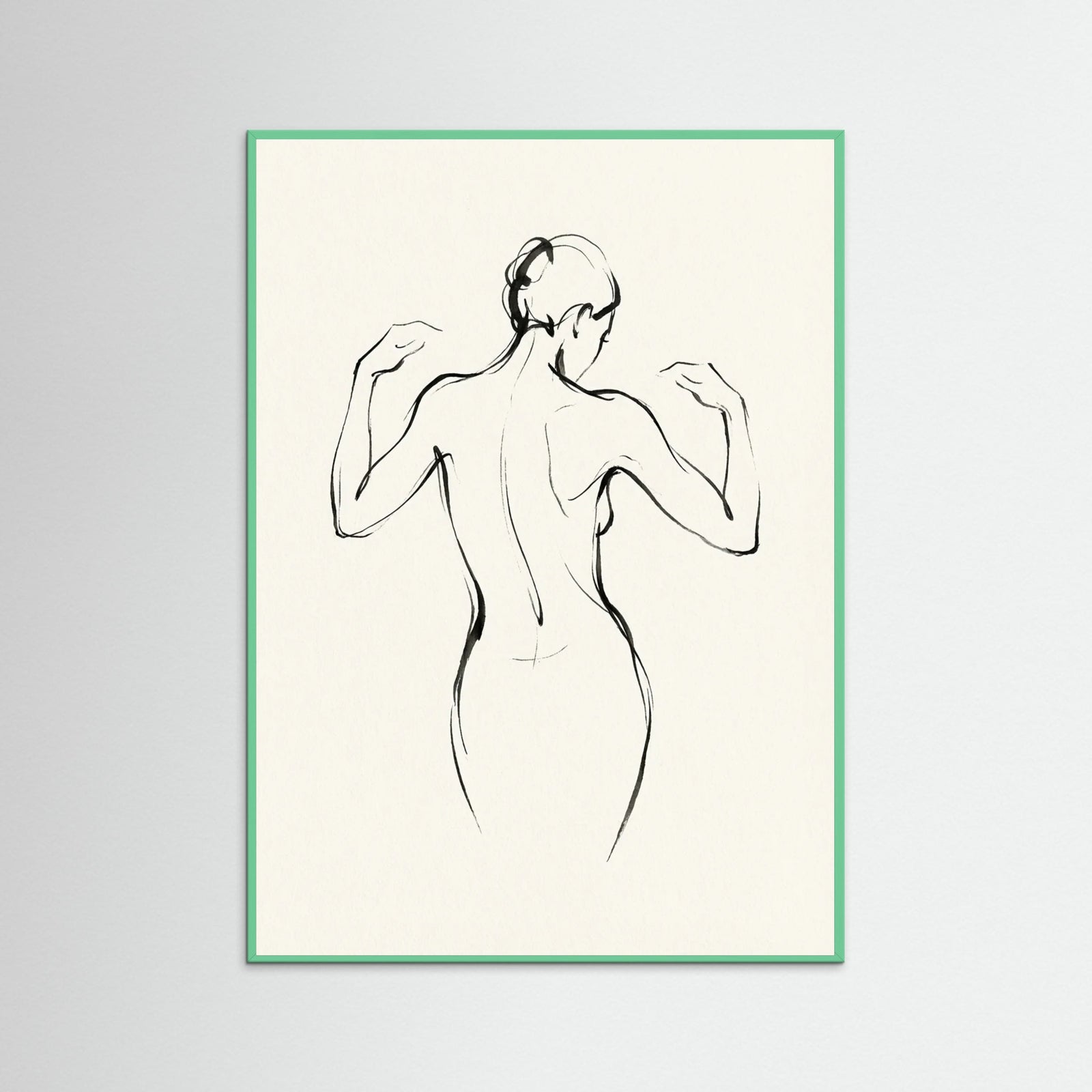 Mint Wood Graceful Pose