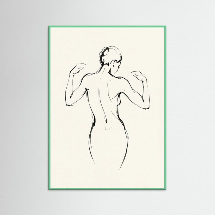Mint Wood Graceful Pose
