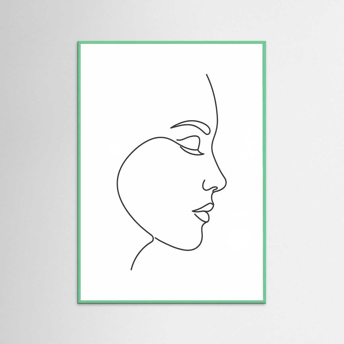 Mint Wood Graceful Silhouette