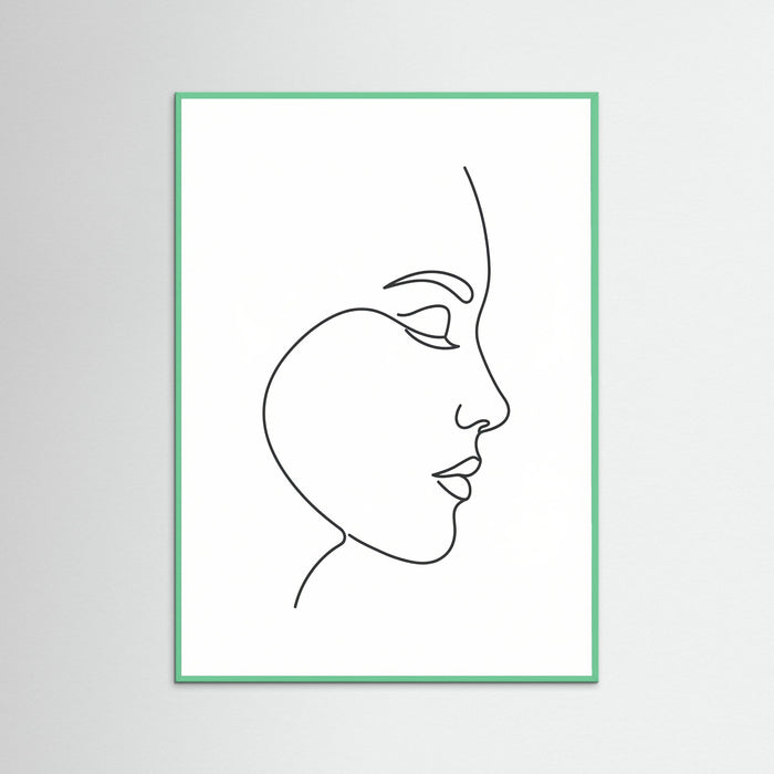 Mint Wood Graceful Silhouette