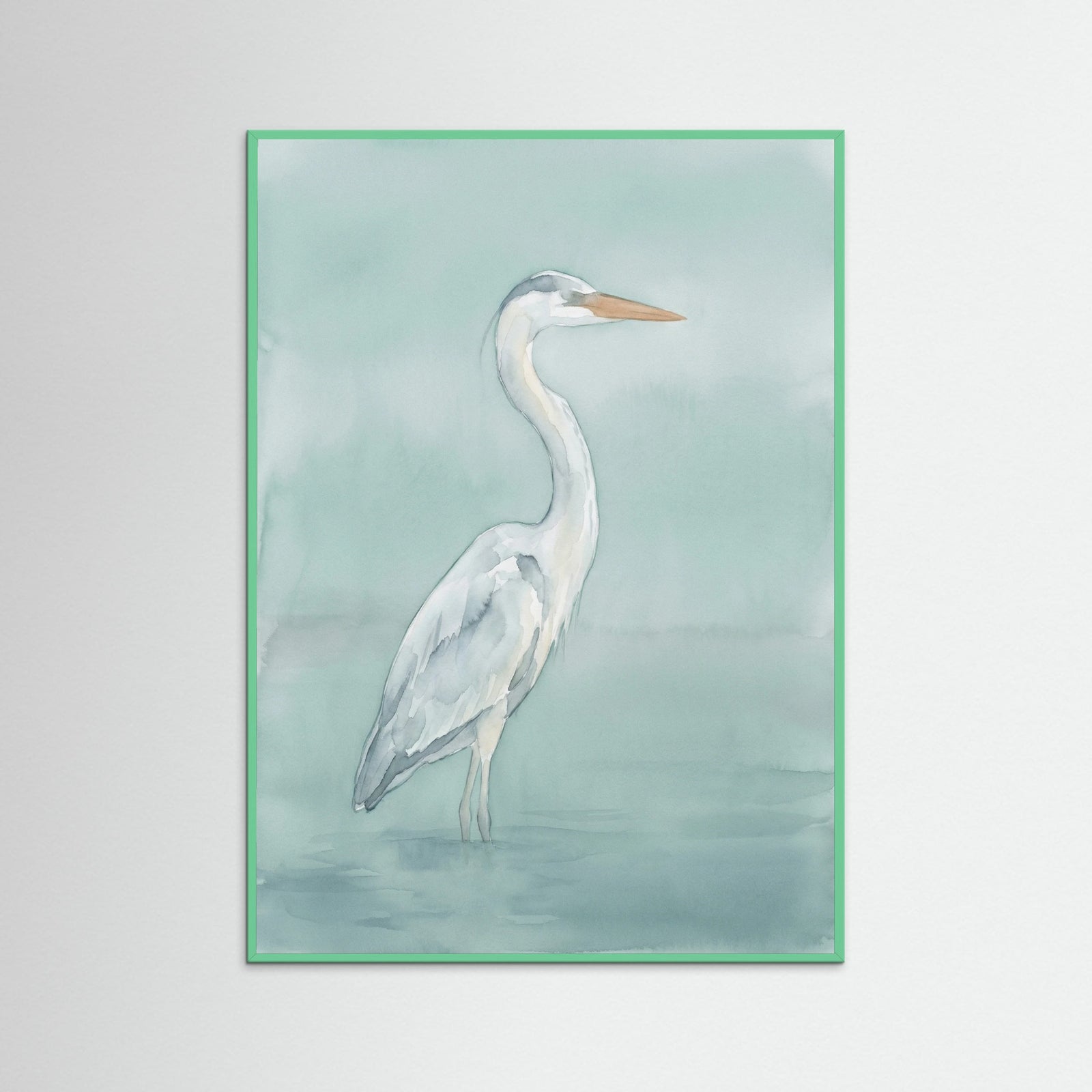 Mint Wood Graceful Swan